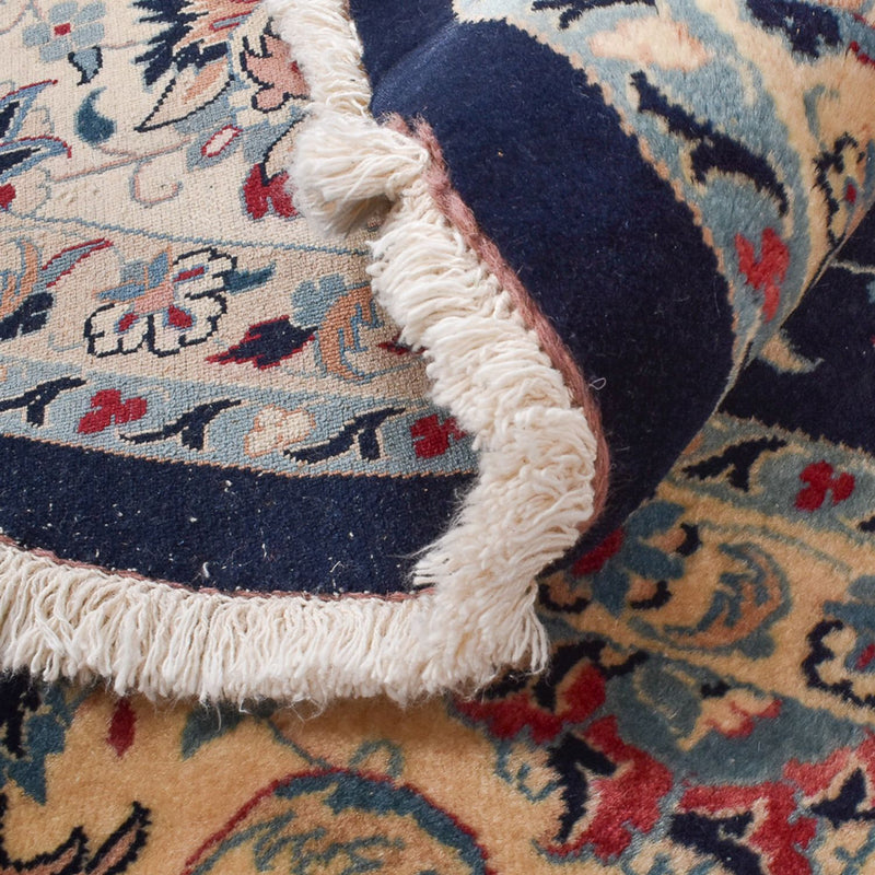 Persisk tæppe - Classic - 235 x 235 cm - mørkeblå