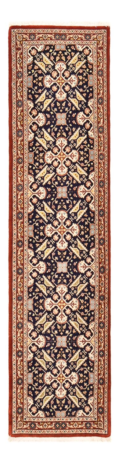 Løber Persisk tæppe - Ghom - Royal - 205 x 55 cm - mørk beige