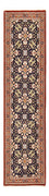 Løber Persisk tæppe - Ghom - Royal - 204 x 55 cm - mørk beige