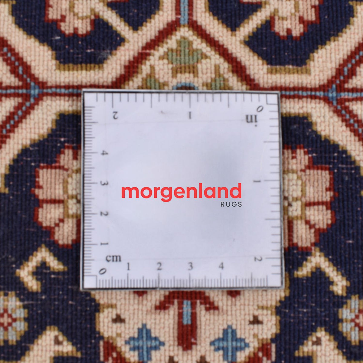 Løber Persisk tæppe - Ghom - Royal - 195 x 55 cm - mørk beige