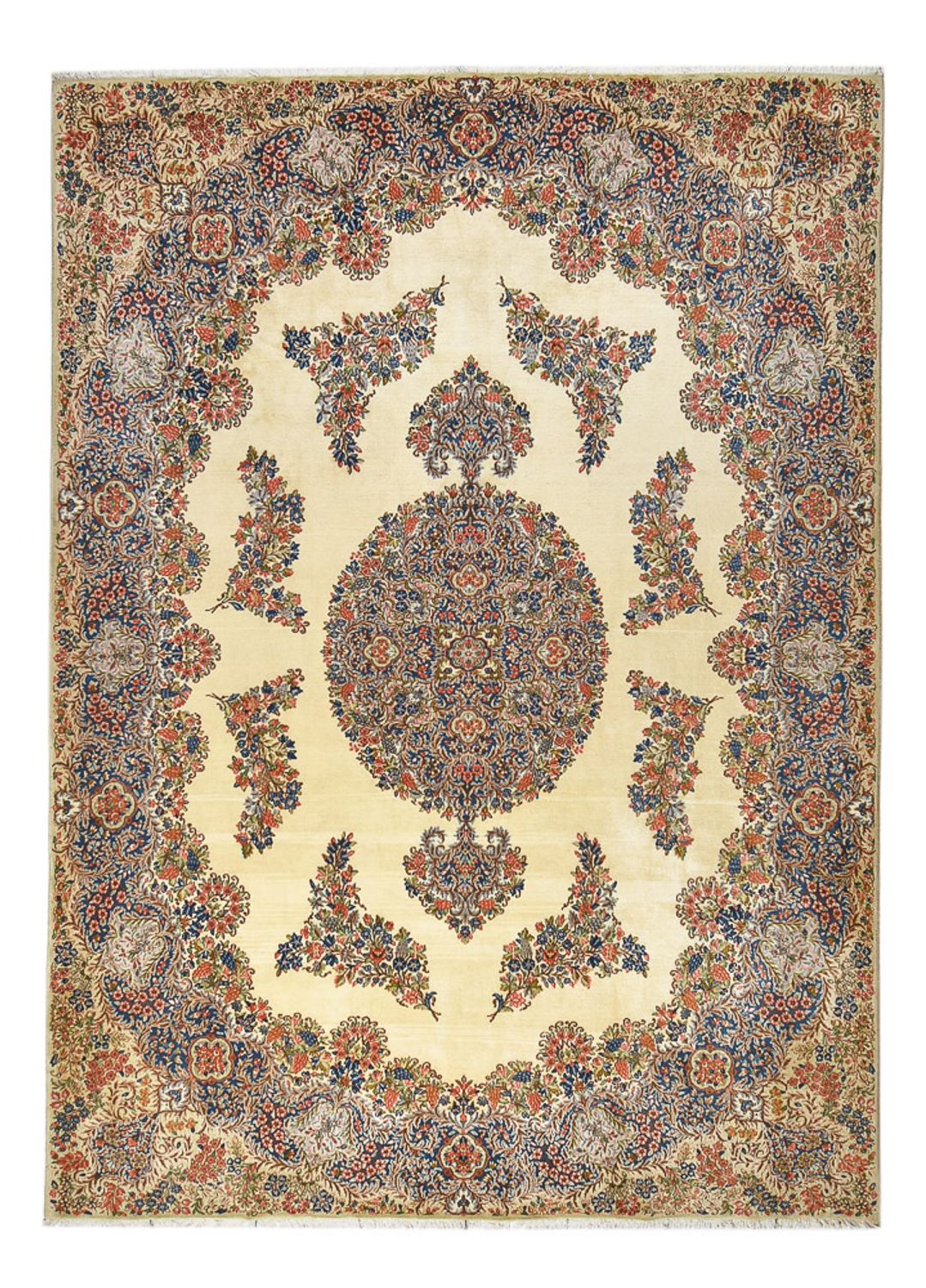 Persisk tæppe - Tabriz - Royal - 347 x 250 cm - flerfarvet
