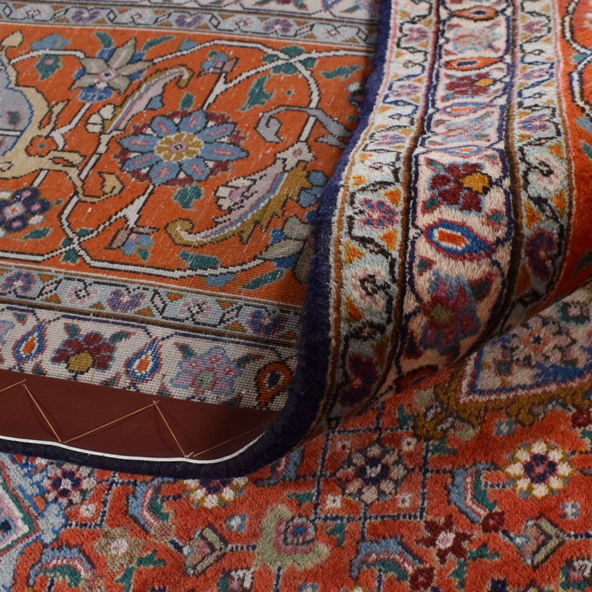 Persisk tæppe - Tabriz - Royal - 390 x 300 cm - flerfarvet