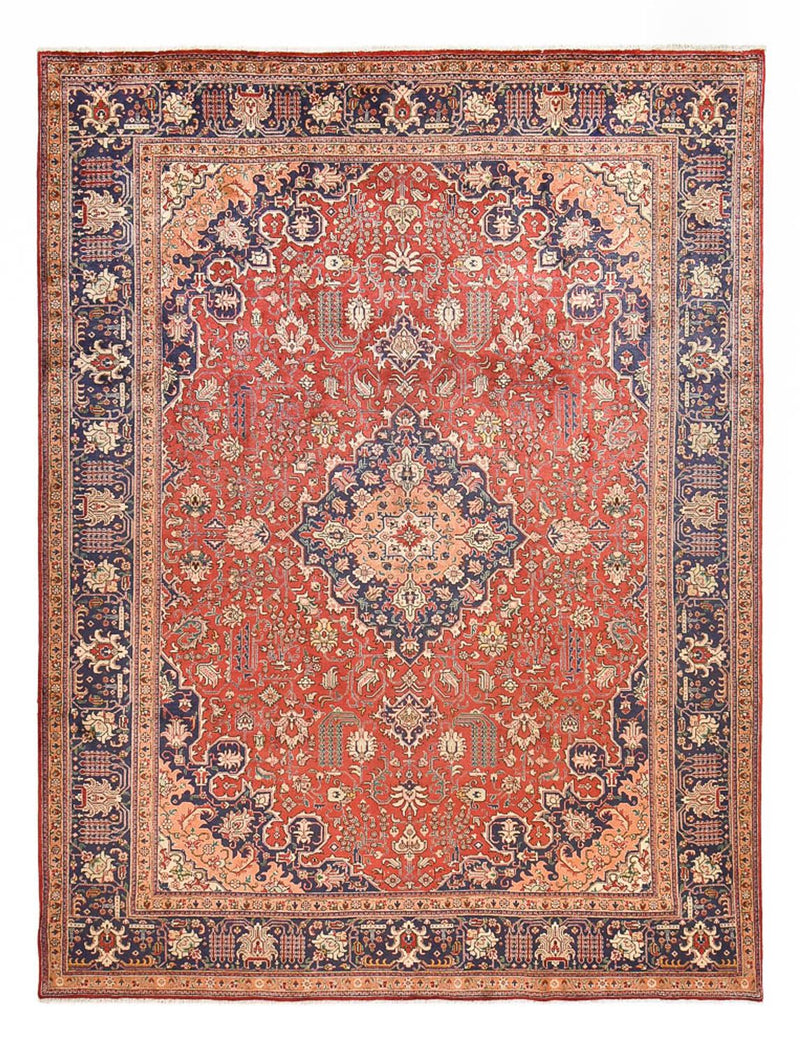 Persisk tæppe - Tabriz - Royal - 396 x 304 cm - rød