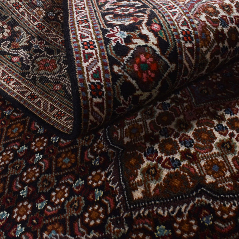 Persisk tæppe - Tabriz - Royal - 204 x 150 cm - mørkebrun