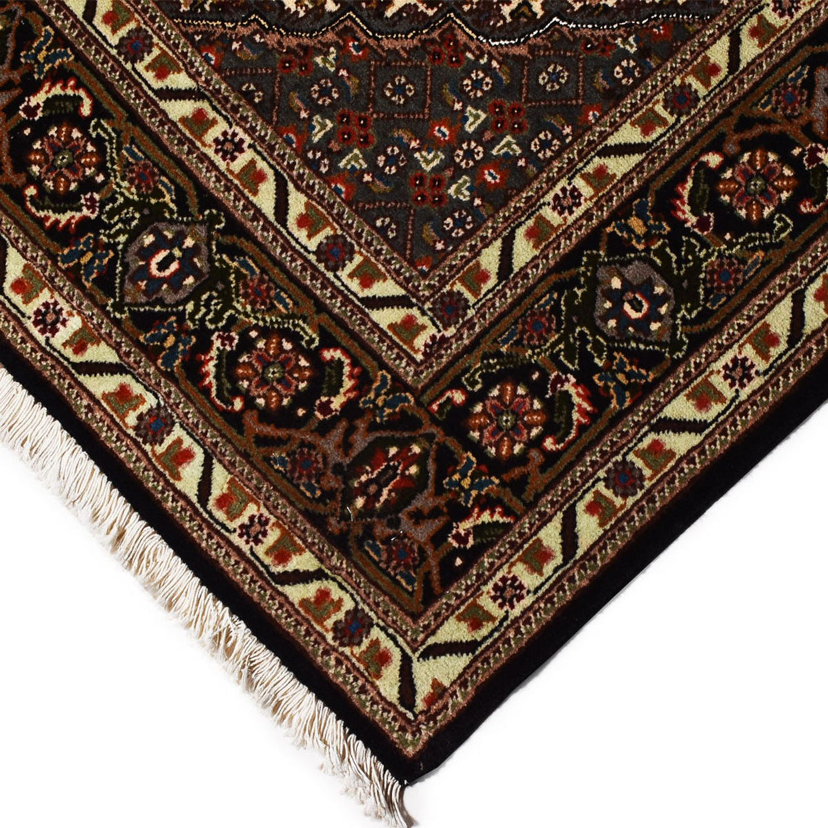 Persisk tæppe - Tabriz - Royal - 210 x 152 cm - mørkebrun