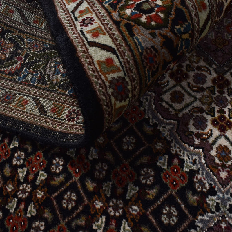 Persisk tæppe - Tabriz - Royal - 210 x 152 cm - mørkebrun