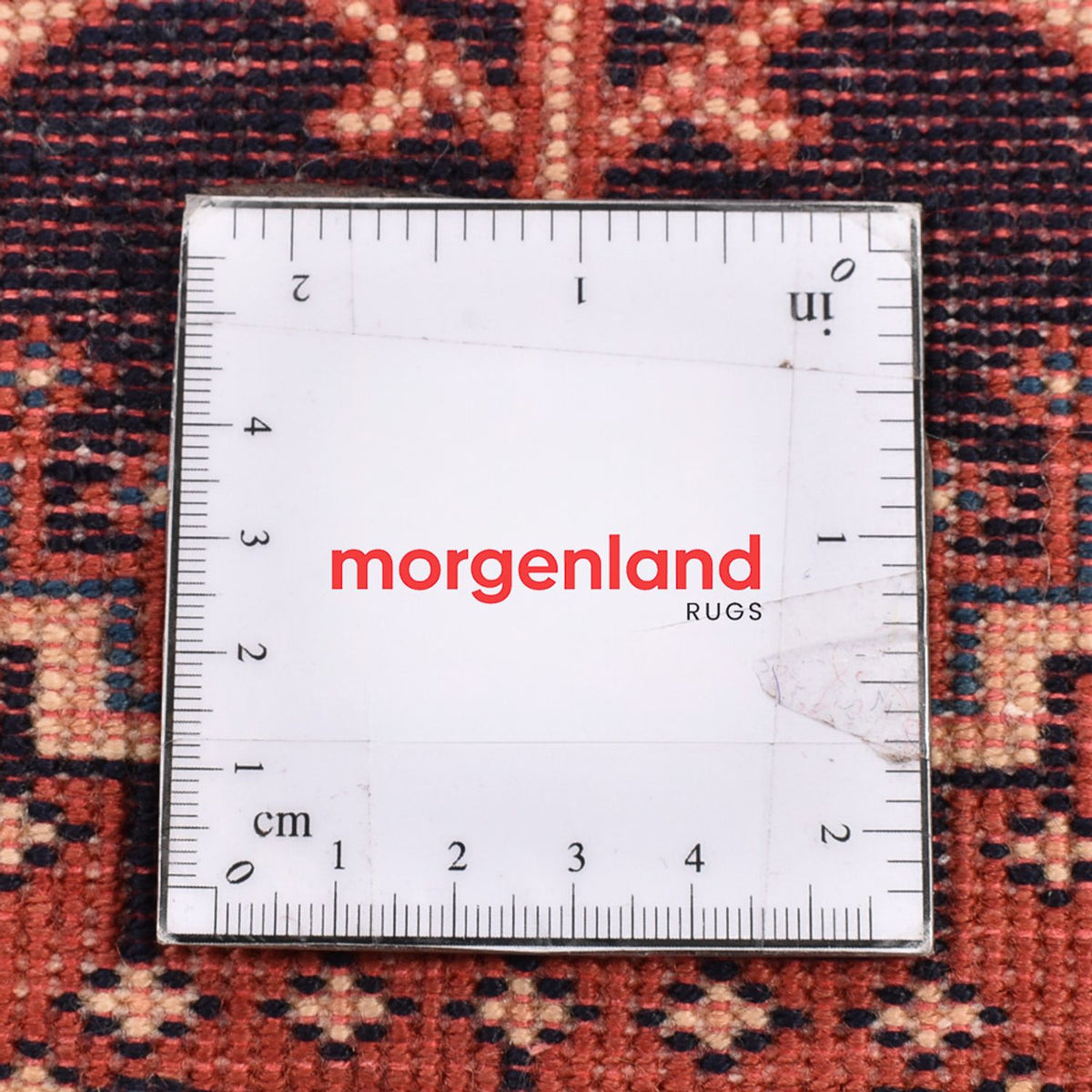 Persisk tæppe - Nomadisk - 123 x 62 cm - bordeaux rød