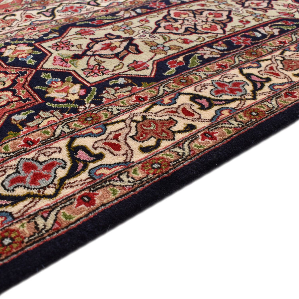 Persisk tæppe - Tabriz - Royal - 402 x 302 cm - lys beige