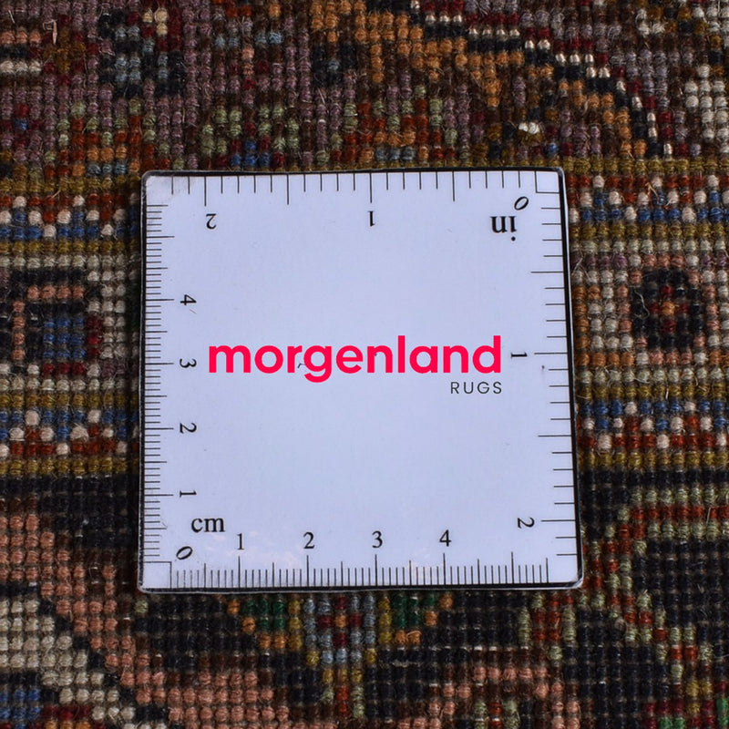 Persisk tæppe - Tabriz - Royal - 204 x 152 cm - mørkebrun