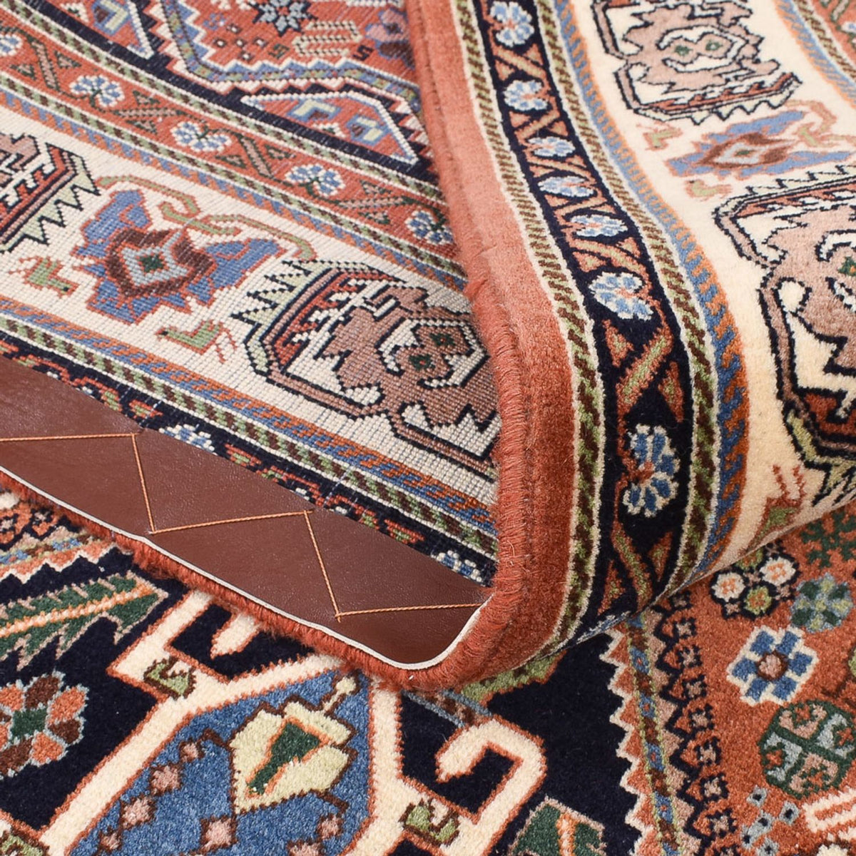 Gabbeh-tæppe - Kashkuli Persisk - 212 x 139 cm - rust