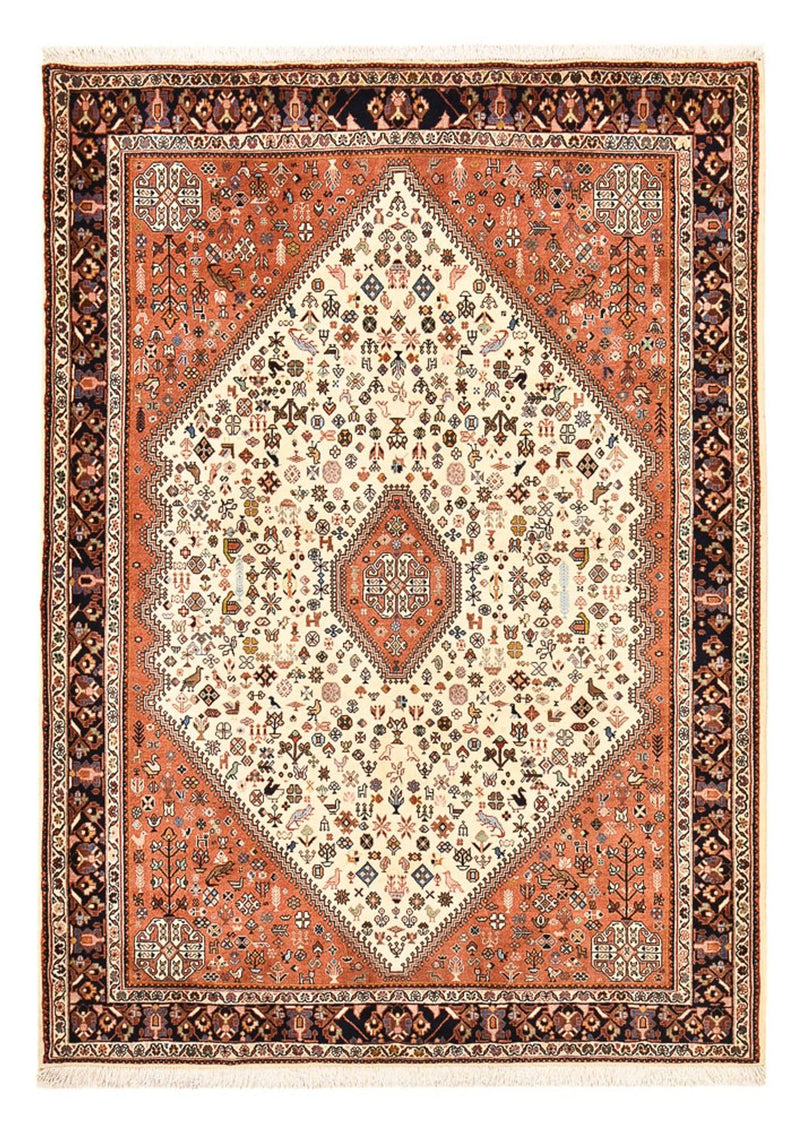 Gabbeh-tæppe - Kashkuli Persisk - 215 x 155 cm - creme