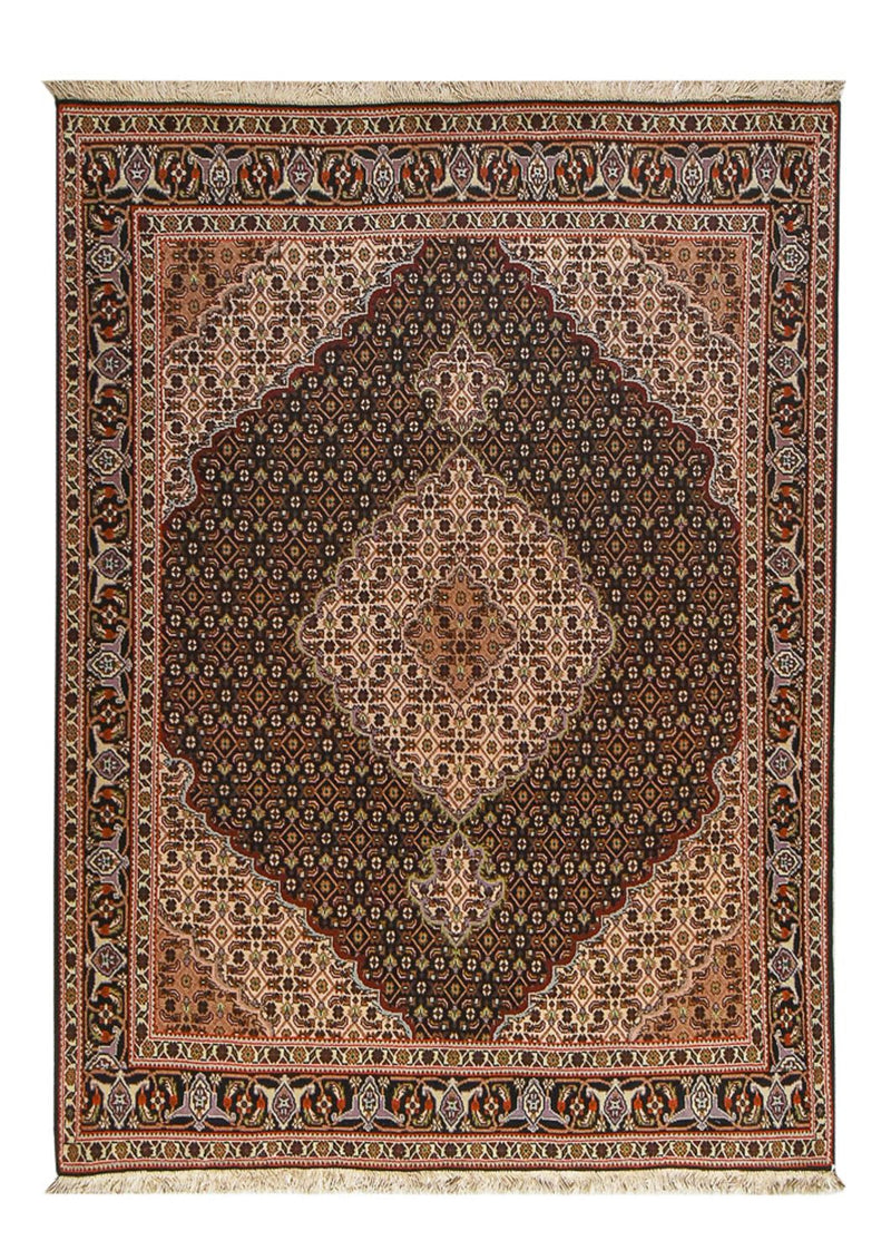 Persisk tæppe - Tabriz - Royal - 207 x 148 cm - brun