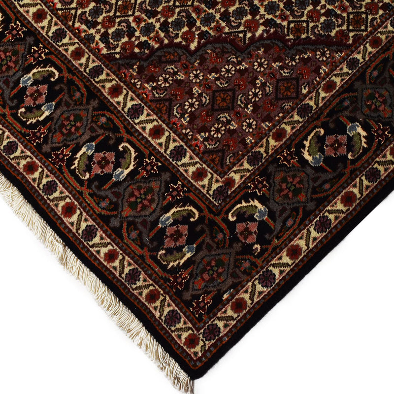 Persisk tæppe - Tabriz - Royal - 200 x 152 cm - mørkebrun