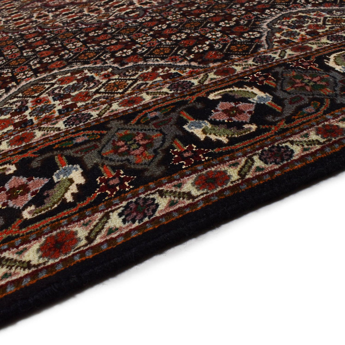 Persisk tæppe - Tabriz - Royal - 200 x 152 cm - mørkebrun