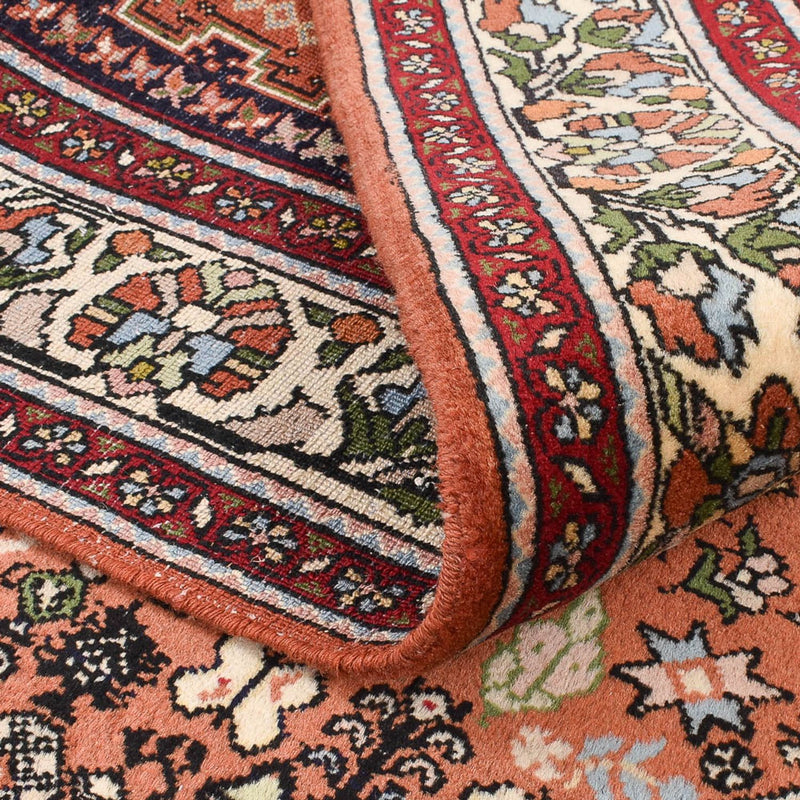 Gabbeh-tæppe - Kashkuli Persisk - 206 x 150 cm - lysrød