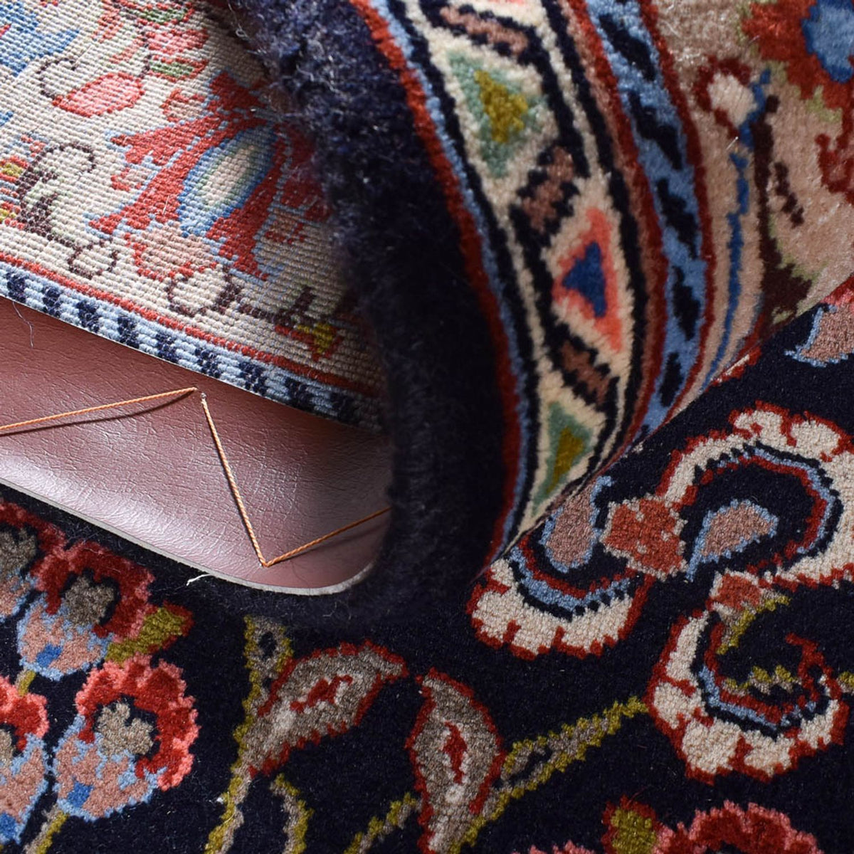 Persisk tæppe - Ghom - Royal - 212 x 132 cm - flerfarvet