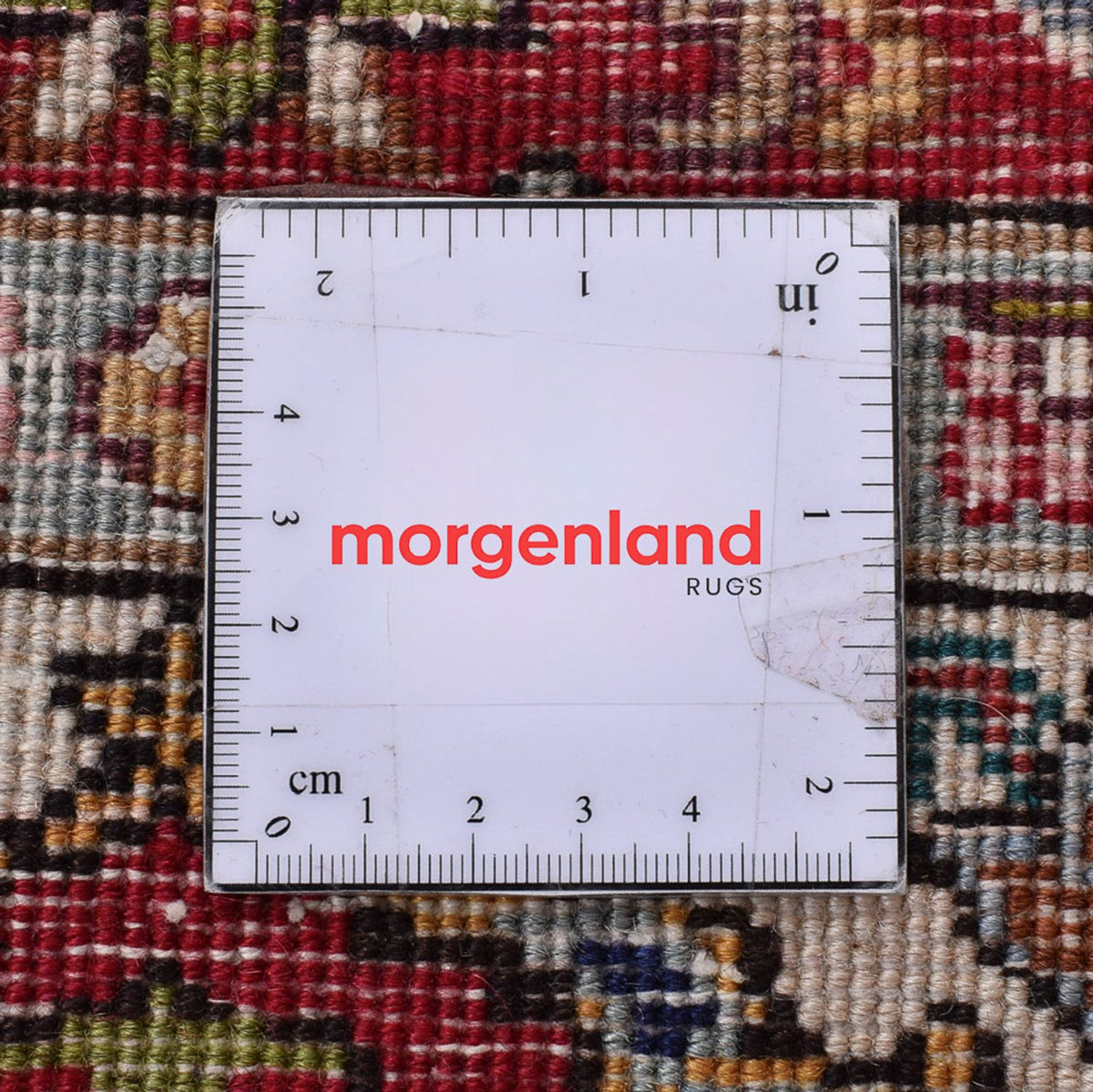 Løber Persisk tæppe - Tabriz - Royal - 408 x 80 cm - lysrød