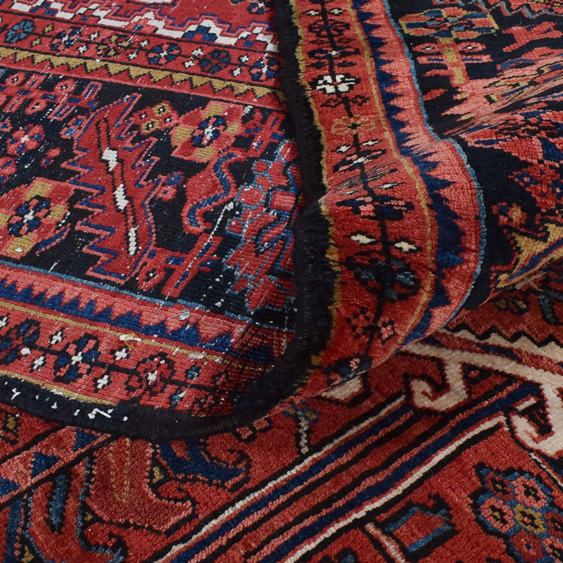 Persisk tæppe - Nomadisk - 402 x 305 cm - rød