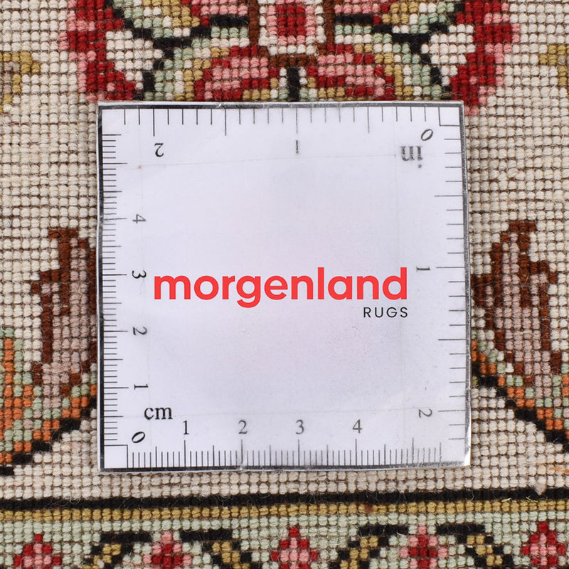 Løber Persisk tæppe - Tabriz - Royal - 297 x 69 cm - sand