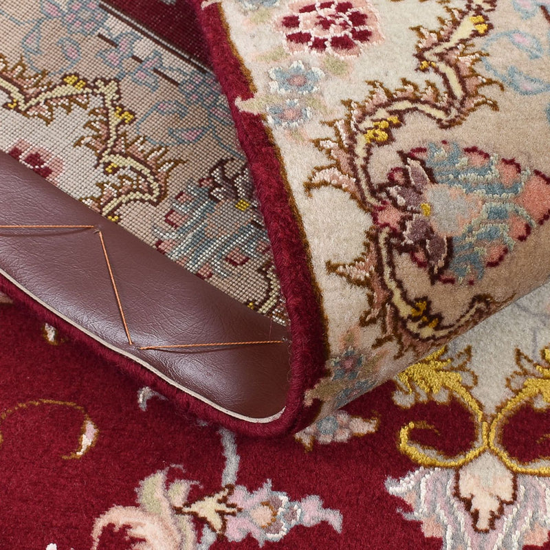 Løber Persisk tæppe - Tabriz - Royal - 198 x 80 cm - rød