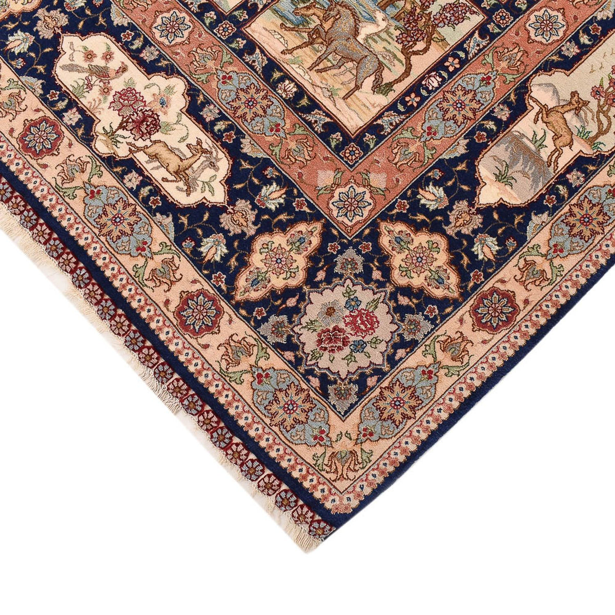 Persisk tæppe - Tabriz - Premium - 300 x 198 cm - flerfarvet