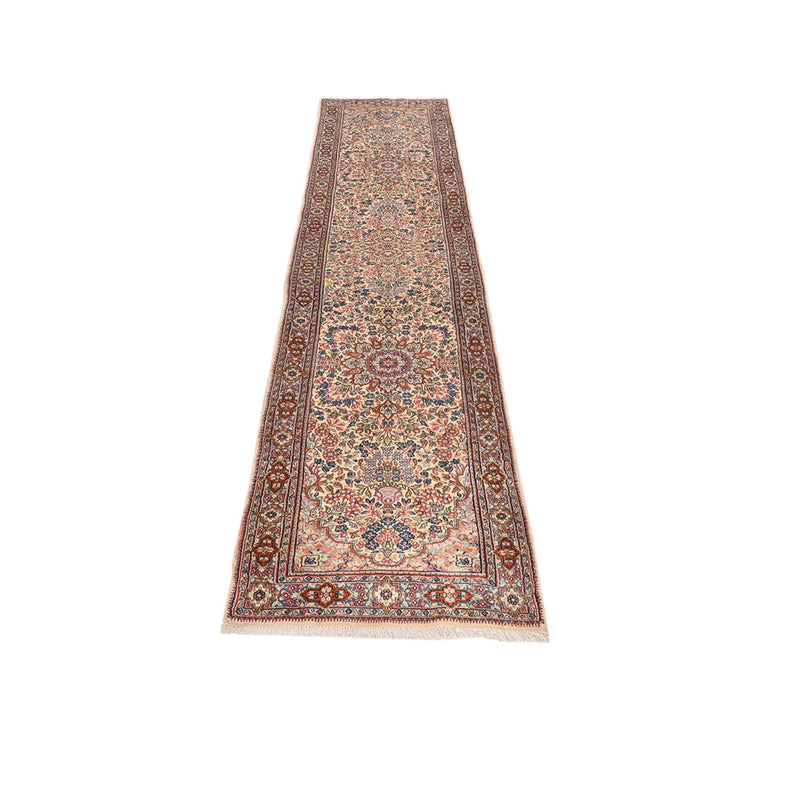 Løber Persisk tæppe - Royal - 385 x 75 cm - mørk beige