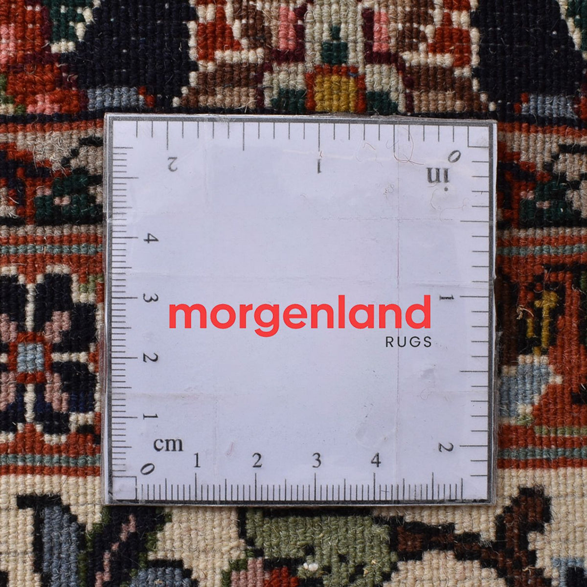 Persisk tæppe - Bijar - 215 x 145 cm - mørk beige