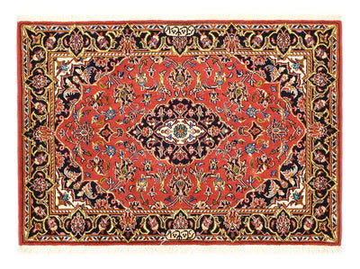 Kashan Tæppe 70x100cm - Persisk tæppe - rød