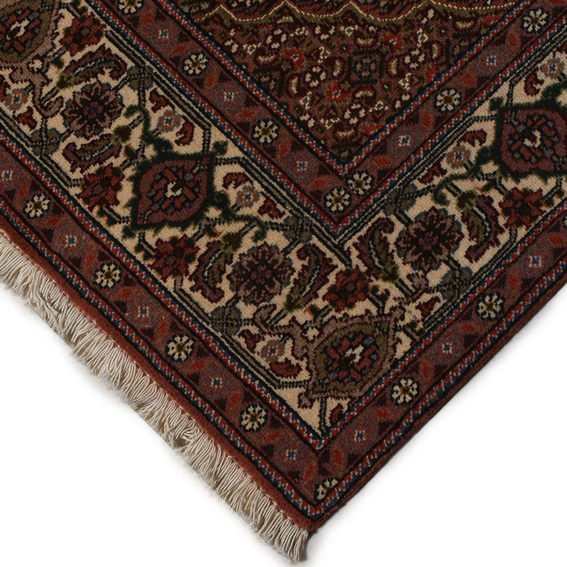 Persisk tæppe - Tabriz - Royal - 200 x 147 cm - mørkerød