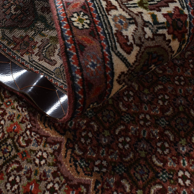 Persisk tæppe - Tabriz - Royal - 200 x 147 cm - mørkerød