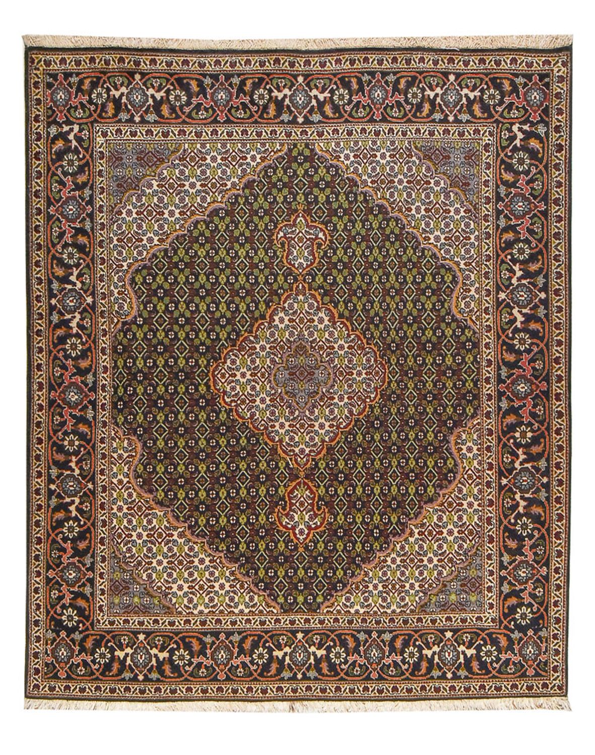 Persisk tæppe - Tabriz - Royal - 183 x 153 cm - sand