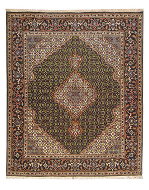 Persisk tæppe - Tabriz - Royal - 183 x 153 cm - sand