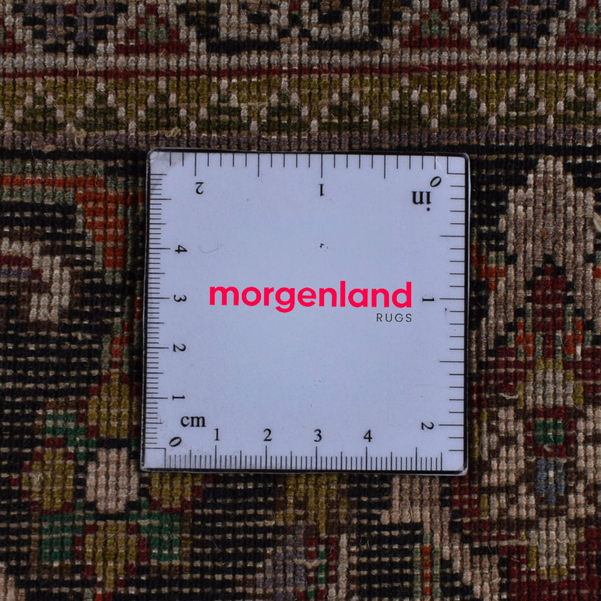 Persisk tæppe - Tabriz - Royal - 210 x 154 cm - mørkebrun