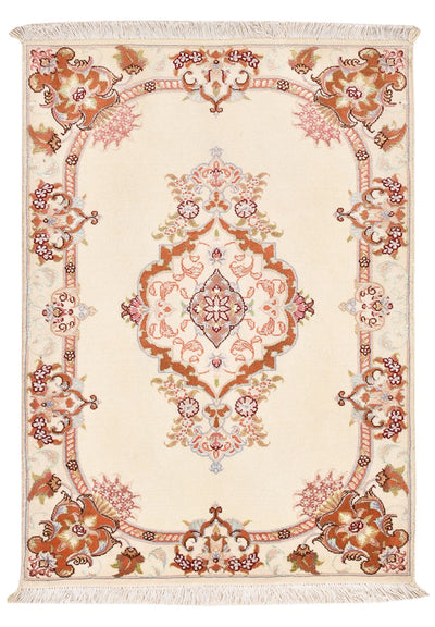Tabriz - 50 Raj Tæppe 60x90cm - Persisk tæppe