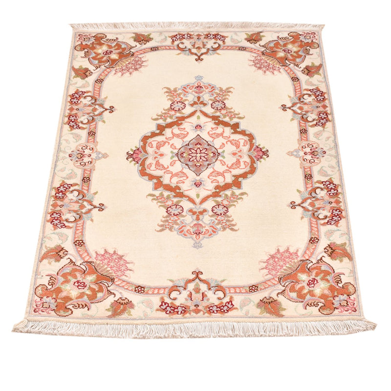 Persisk tæppe - Tabriz - Royal - 90 x 60 cm - creme