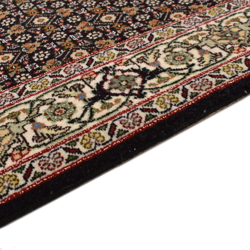 Løber Persisk tæppe - Tabriz - Royal - 396 x 82 cm - mørk beige