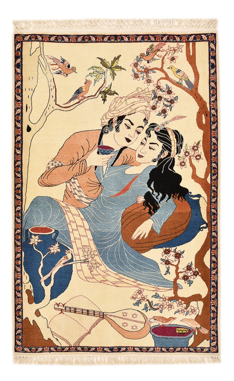 Persisk tæppe - Tabriz - Royal - 122 x 76 cm - flerfarvet