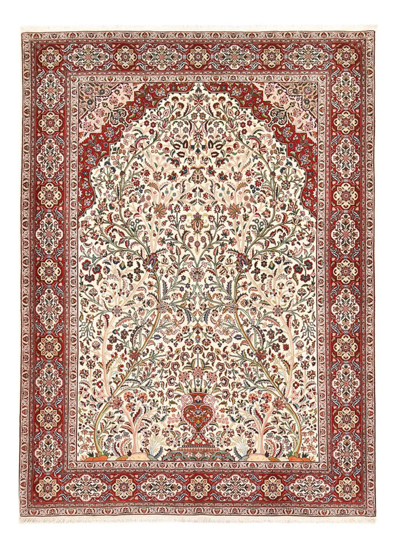 Persisk tæppe - Tabriz - Royal - 250 x 178 cm - creme