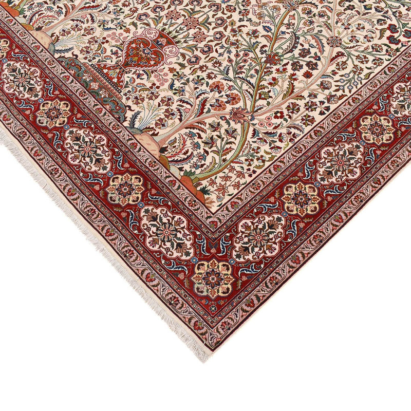 Persisk tæppe - Tabriz - Royal - 250 x 178 cm - creme
