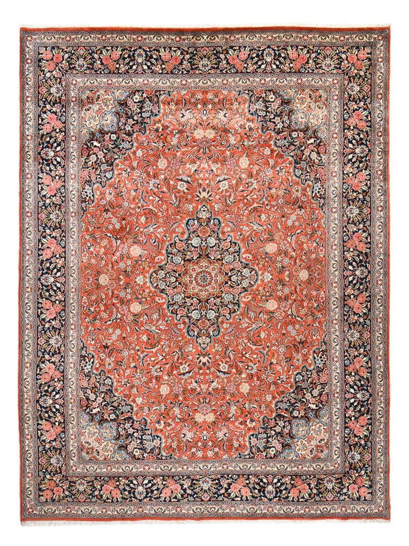 Persisk tæppe - Classic - Royal - 396 x 295 cm - lysrød