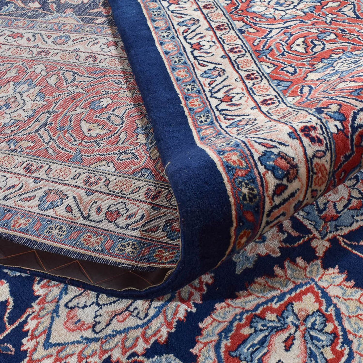 Persisk tæppe - Classic - 409 x 320 cm - mørkeblå