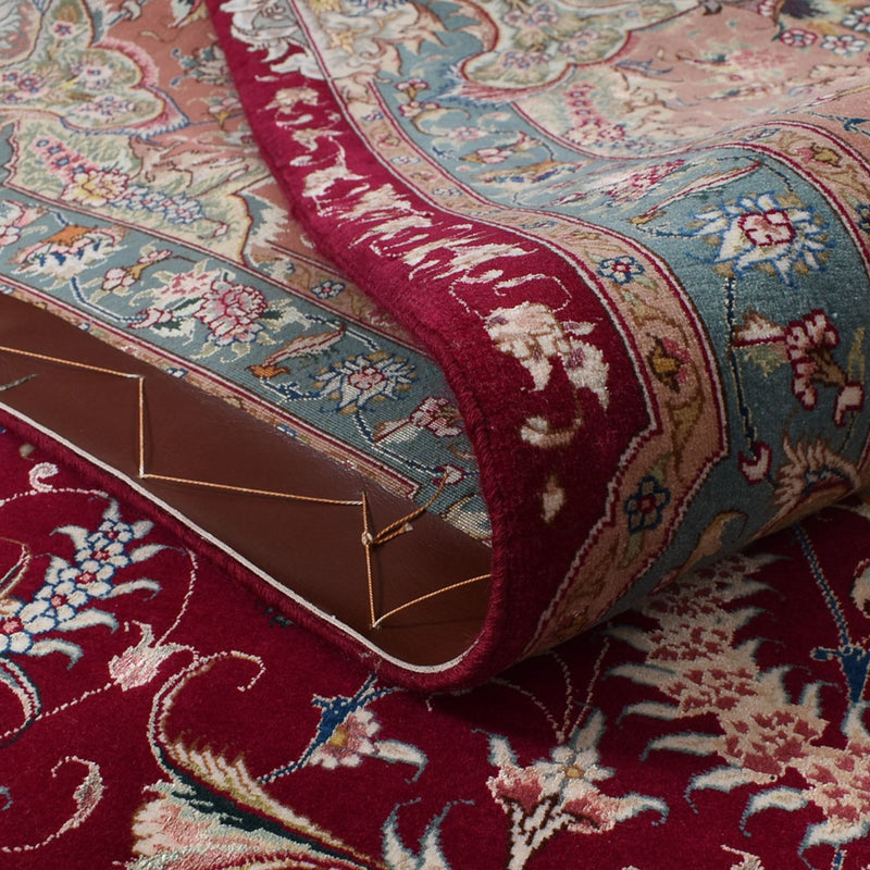 Persisk tæppe - Tabriz - Premium - 304 x 250 cm - rød