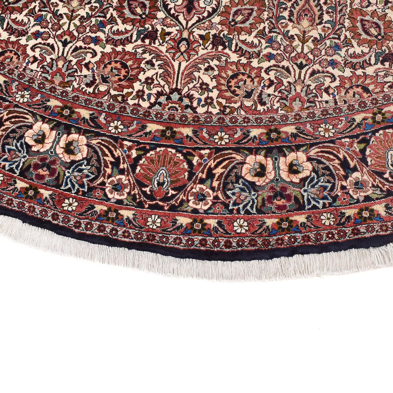 Persisk tæppe - Bijar rundt  - 250 x 250 cm - rust