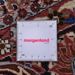 Persisk tæppe - Bijar rundt  - 250 x 250 cm - rust