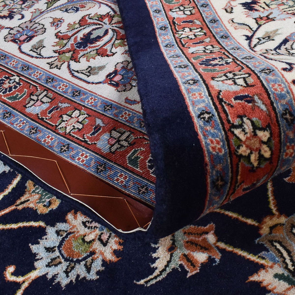 Persisk tæppe - Classic - Royal - 345 x 248 cm - mørkeblå