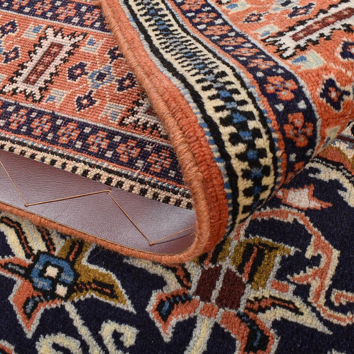 Persisk tæppe - Nomadisk - 187 x 135 cm - flerfarvet