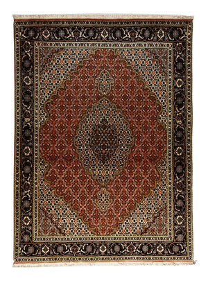 Persisk tæppe - Tabriz - Royal - 206 x 150 cm - rød