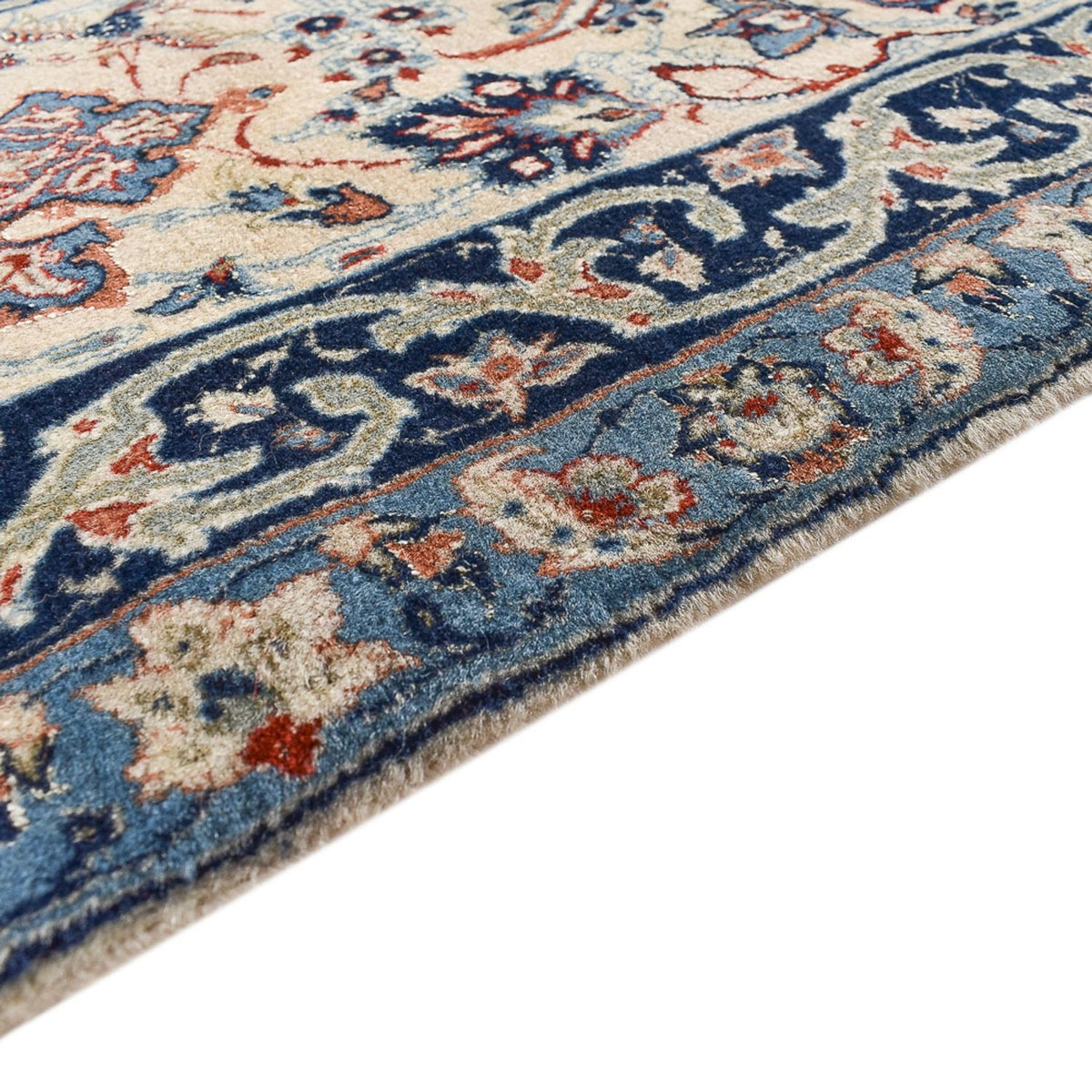 Persisk tæppe - Isfahan - Premium - 430 x 303 cm - creme