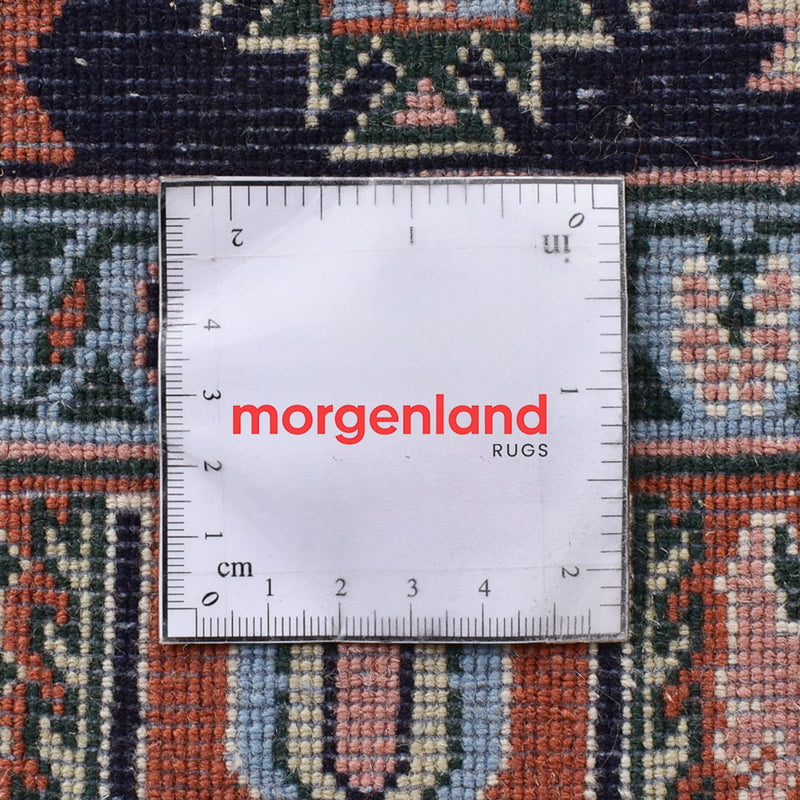 Gabbeh-tæppe - Kashkuli Persisk - 209 x 145 cm - mørkeblå