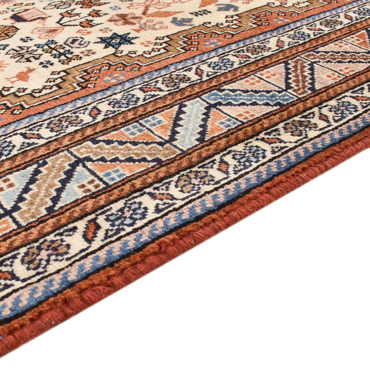 Gabbeh-tæppe - Kashkuli Persisk - 209 x 150 cm - beige